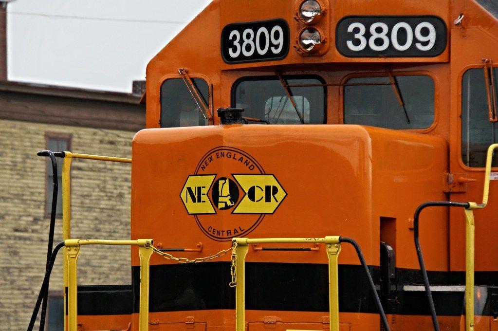 Necr Logo - New England Central Railroad -- New Logo | NECR 3809 (GP40CU… | Flickr