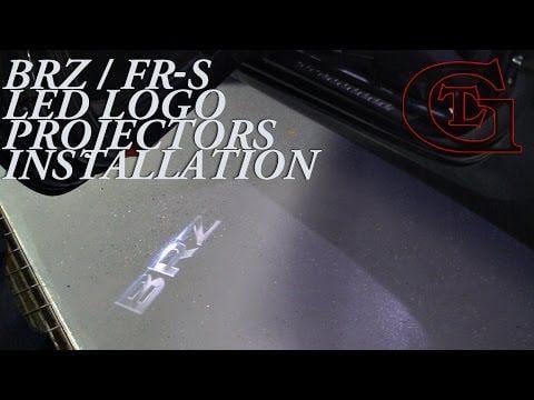 BRZ Logo - How to Install LED Logo Projectors in a BRZ & FR-S | BRZ FR-S Video Series  (11)