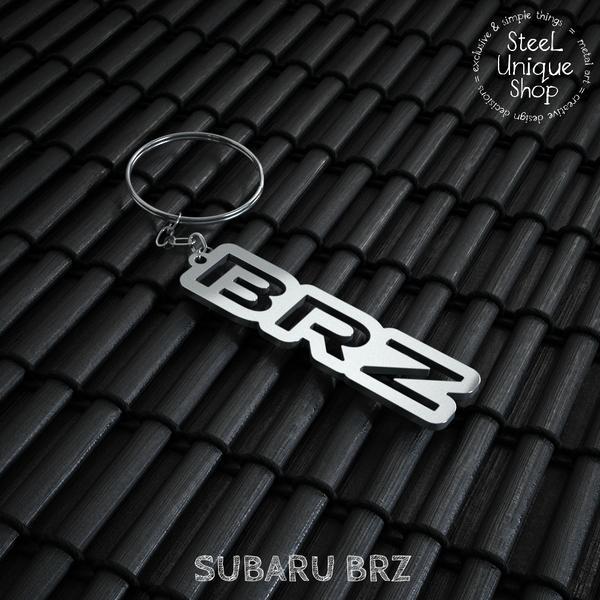 BRZ Logo - Subaru BRZ Emblem Keychain