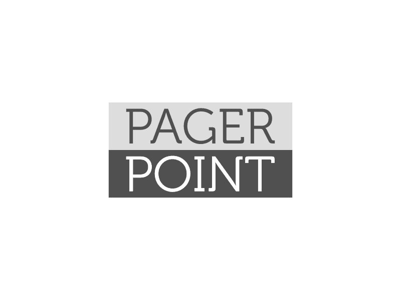 Pager Logo - Pager Point logo design