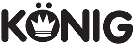 Konig Logo - Konig Hypergram Matte Grey 17 x 9 5/114.3 (HG9751440G)