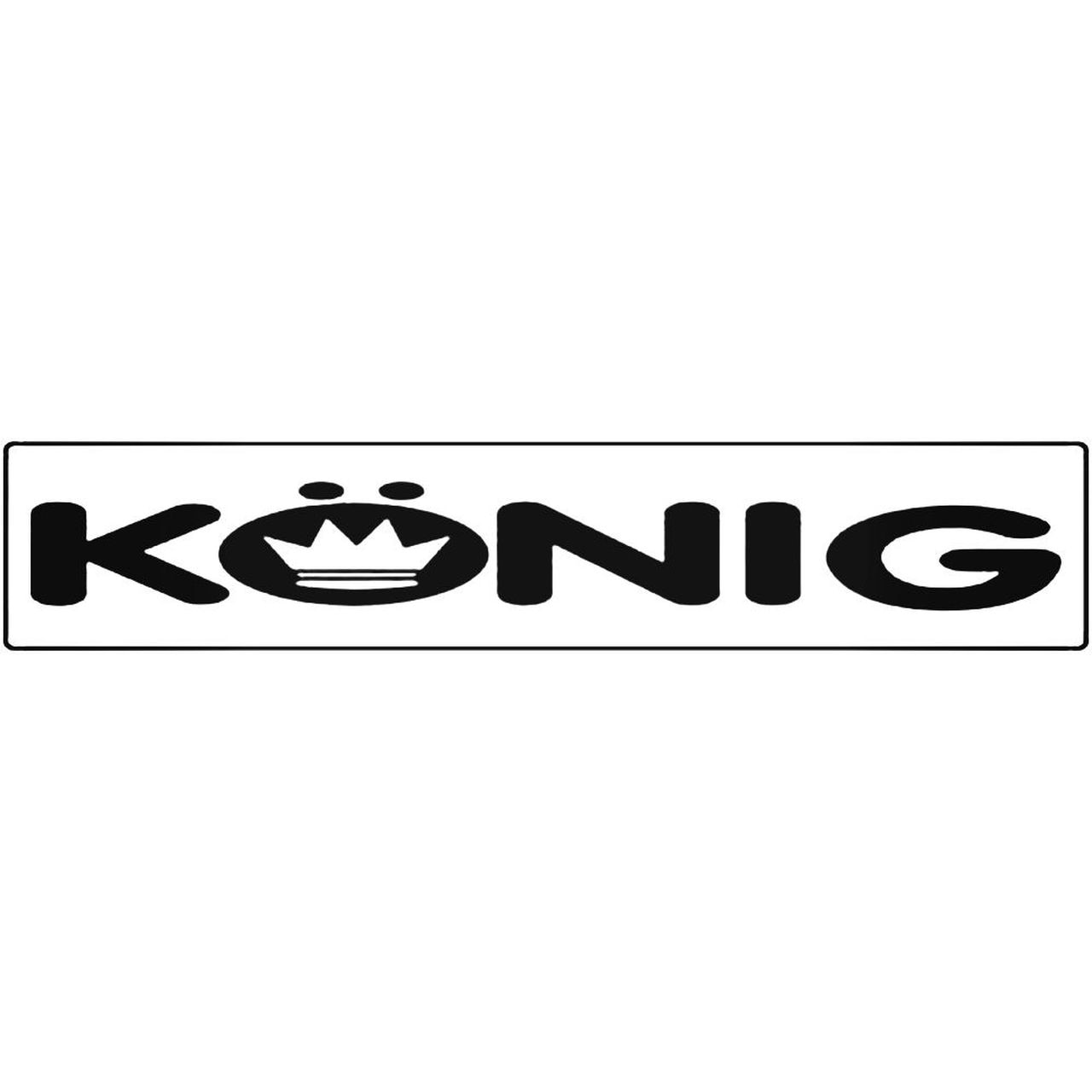 Konig Logo - Windshield Banner Konig Wheels Windshield Banner Decal