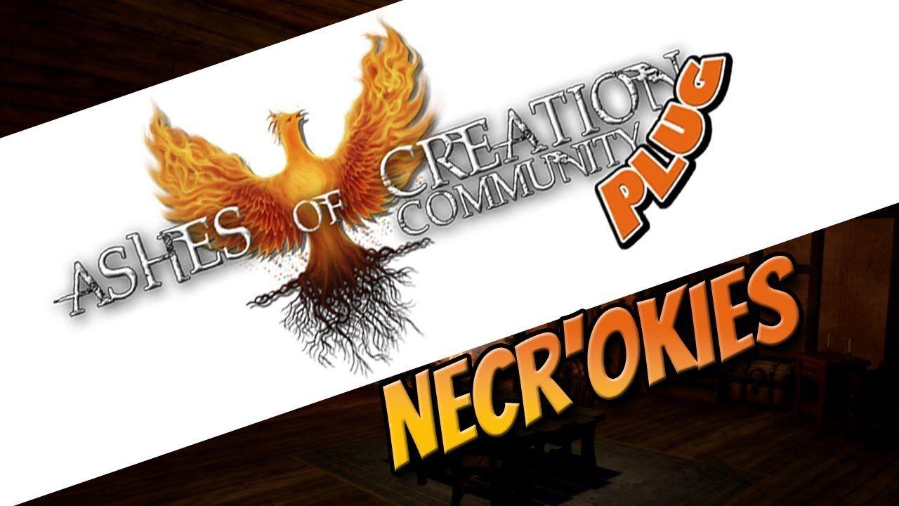 Necr Logo - Ashes of Creation Community Plug with Necr'Okies