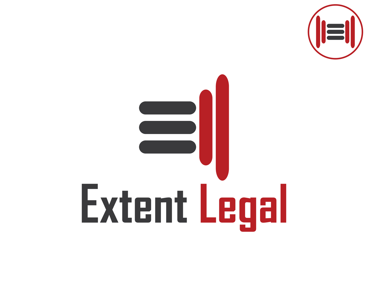 Extent Logo - Bold, Serious, Legal Logo Design for Extent Legal by Batas | Design ...