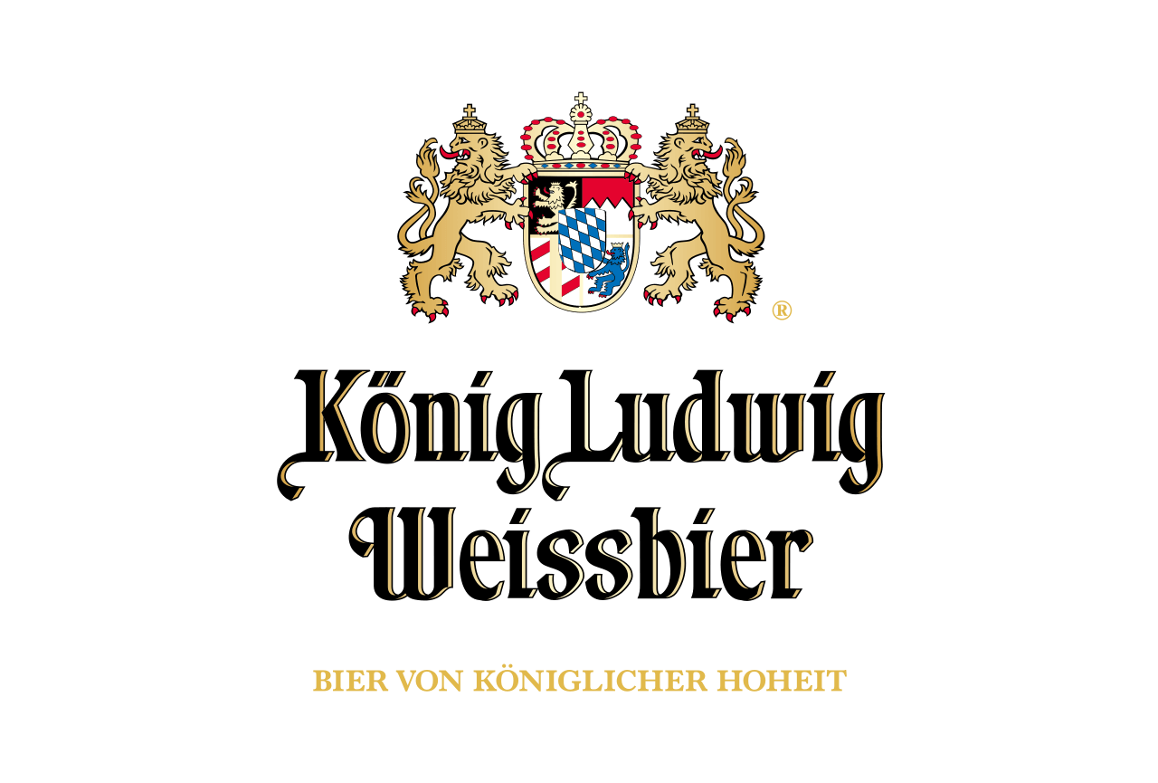 Konig Logo - Logo König Ludwig Weissbier.svg