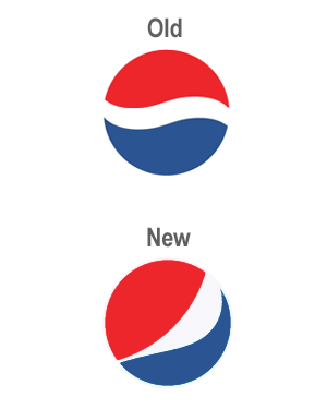 Old and New Pepsi Logo - Language Log » The new logo