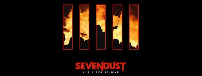 Sevendust Logo - Sevendust - All I See Is War (Album Review) - Cryptic Rock