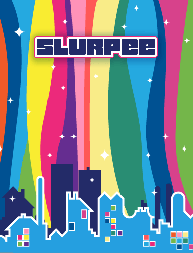 Slurpee Logo - Brainfreeze | FontStruct