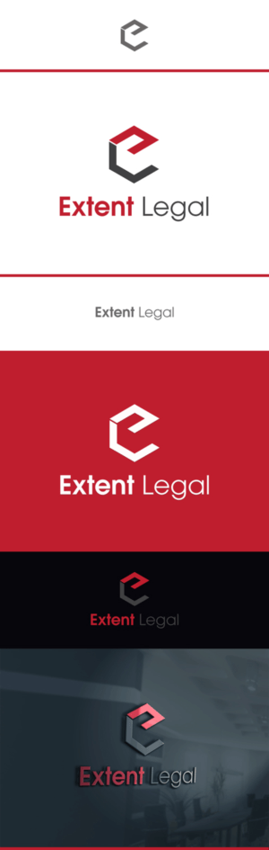 Extent Logo - Bold, Serious, Legal Logo Design for Extent Legal by SARAH Design ...