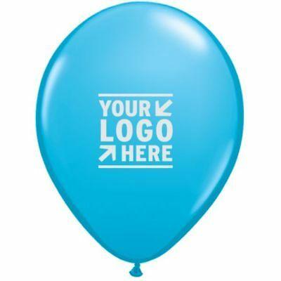 Qualatex Logo - Pcs 9 Qualatex Latex Standard Color Balloon 2 Color Imprint Text Or Logo