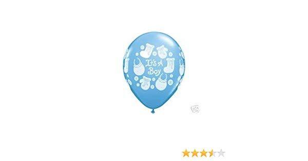 Qualatex Logo - It's a Boy Buttons & Bows Latex Balloons Qualatex 11-Inch 25 Per Pack