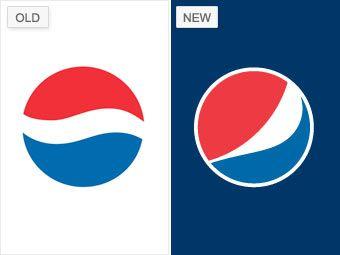 Old and New Pepsi Logo - What's in a new logo? - Pepsi - Wave good-bye to the smile (6) - FORTUNE