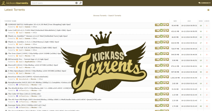 TorrentFreak Logo - New KickAss Torrents (KAT) Best Torrent Sites 2019 (Working)