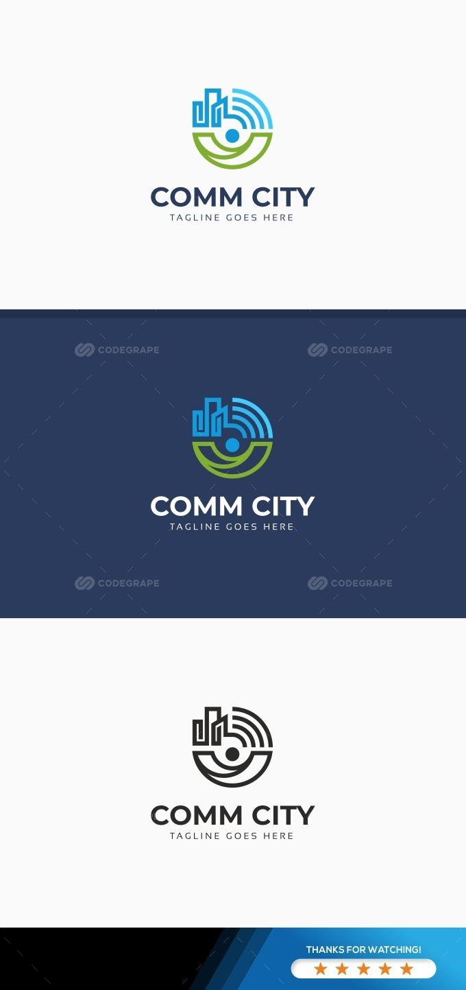 City Logo - Communications City Logo