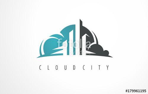 City Logo - Literary presentation for a real estate business. City logo. An