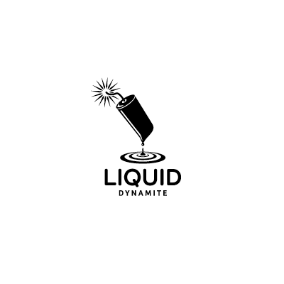 Liquid Logo - Liquid Dynamite Logo. Logo Design Gallery Inspiration