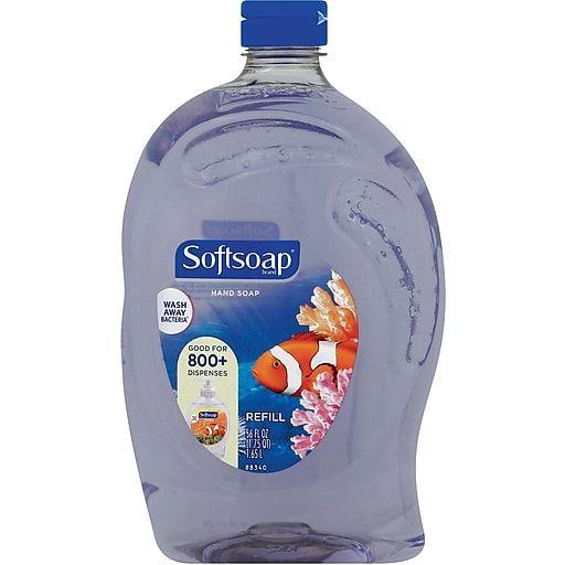 Softsoap Logo - Softsoap® Liquid Hand Soap Refill, Aquarium, 56 fl. oz. (126991)