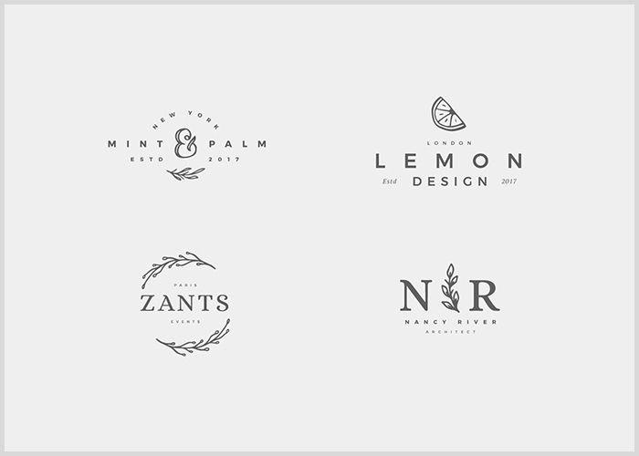 Feminine Logo - 12 Free Delicate Feminine Logos 2018 | Dribbble Graphics