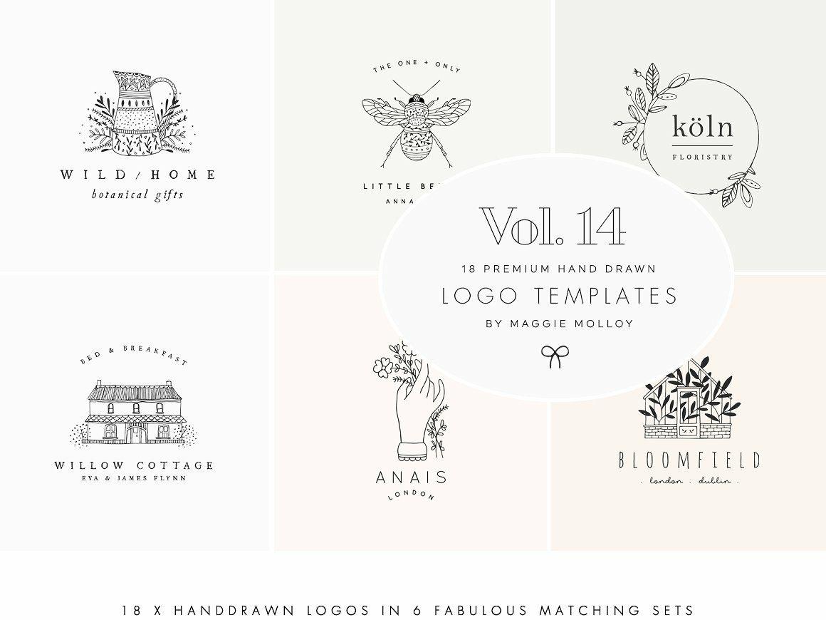 Feminine Logo - Feminine Premade Logo Bundle Vol. 14 by Logo Templates on Dribbble