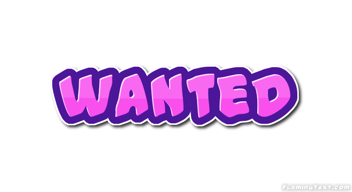 Wanted Logo - wanted Logo | Free Logo Design Tool from Flaming Text