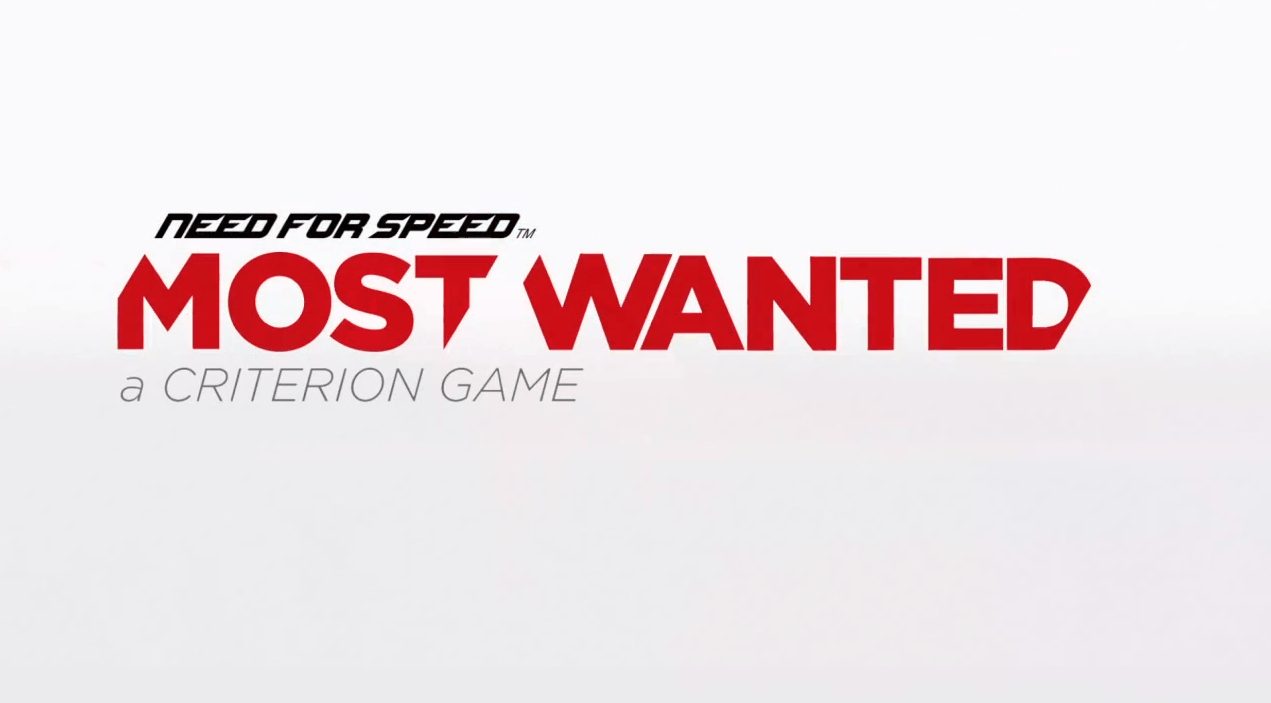 Wanted Logo - Need for Speed Wanted (2012)