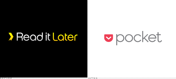 Pocket Logo - Brand New: Pocket