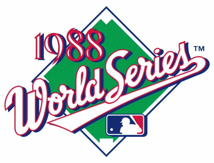 1988 Logo - MLB World Series Primary Logo - Major League Baseball (MLB) - Chris ...