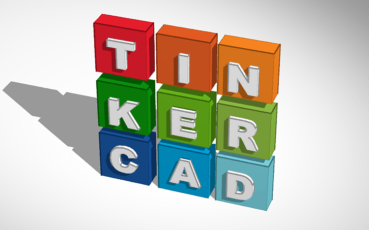 Tinkercad Logo - 3D design Tinkercad Logo