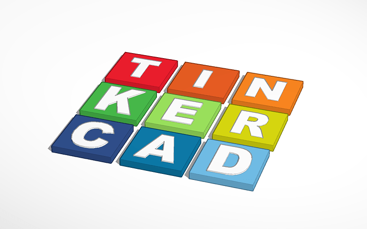 Tinkercad Logo - 3D design TINKERCAD logo | Tinkercad