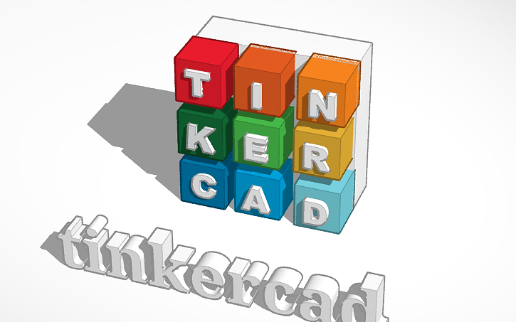 Tinkercad Logo - 3D design tinkercad logo | Tinkercad