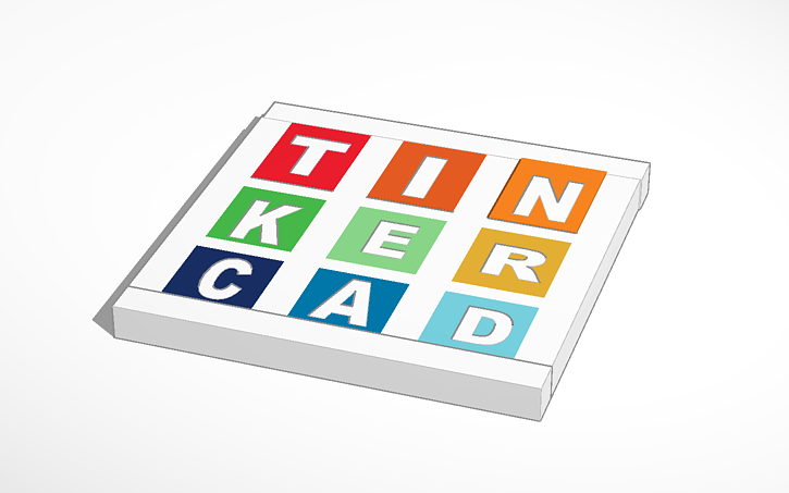 Tinkercad Logo - 3D design Tinkercad logo