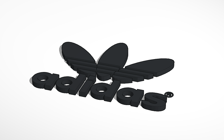 Tinkercad Logo - 3D design Adidas Logo | Tinkercad