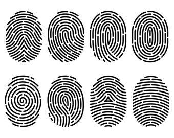 Thumbprint Logo - Fingerprint logo | Etsy