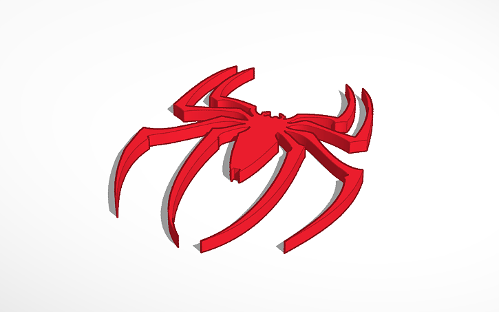 Tinkercad Logo - 3D design SpiderMan Logo
