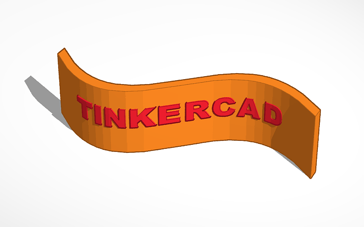Tinkercad Logo - 3D design Tinkercad Logo