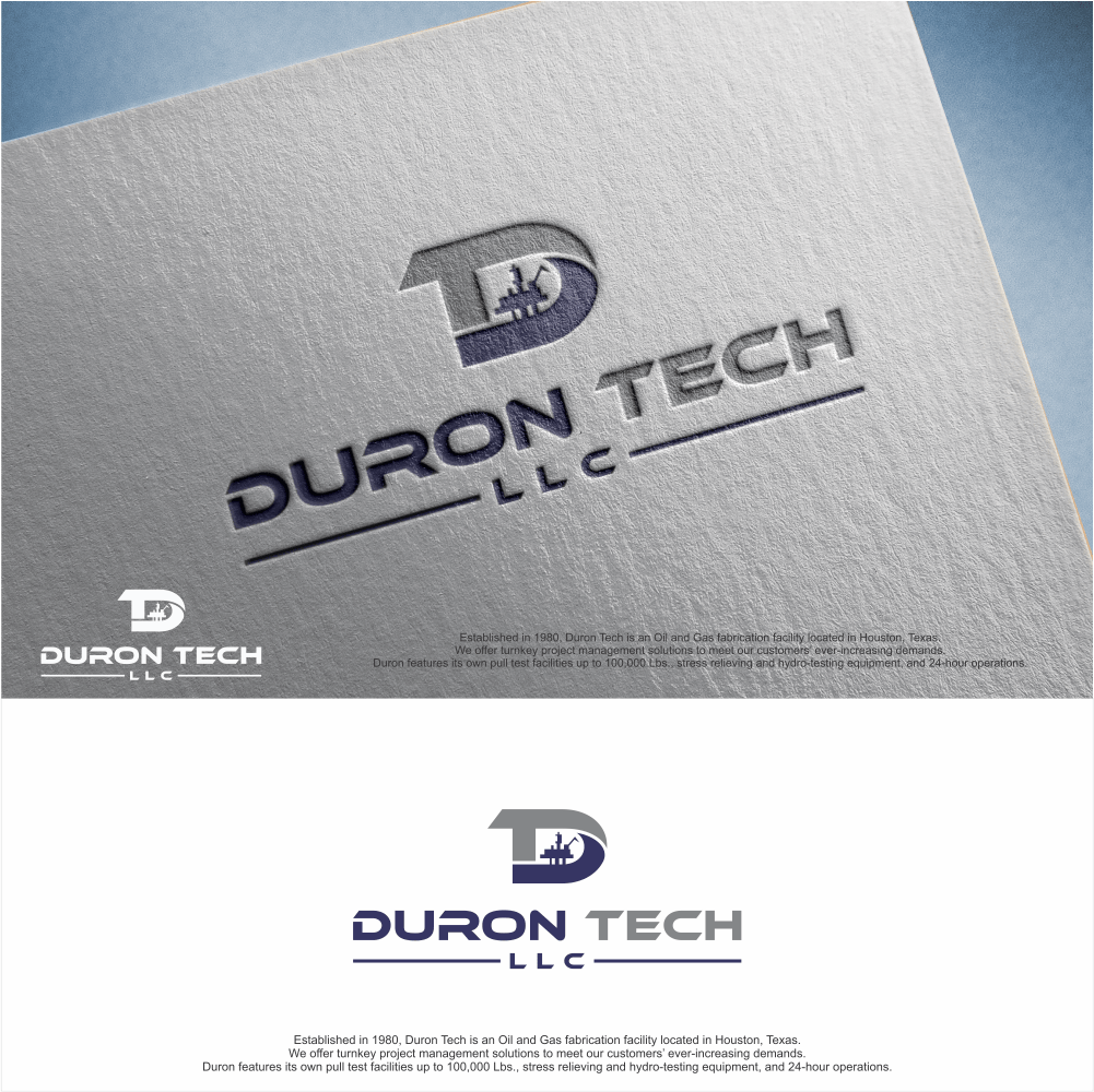 Duron Logo - Logo Design. 'Duron Tech, LLC' design project. DesignContest ®