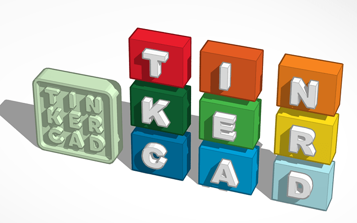 Tinkercad Logo - 3D design Tinkercad Logo | Tinkercad