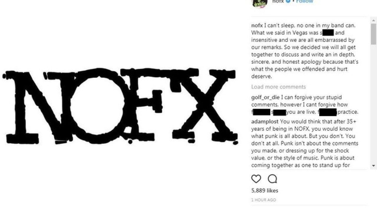 Nofx Logo - UPDATE: NOFX band member says group banned from U.S. due to 1 Oct. joke