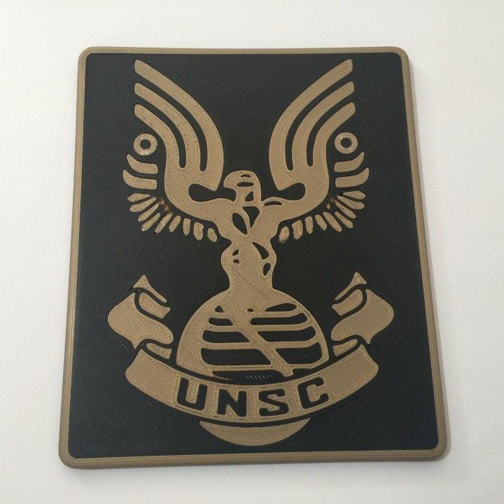 UNSC Logo - Download Halo UNSC Logo Coaster von Trevor Day - Enterprise XD Design