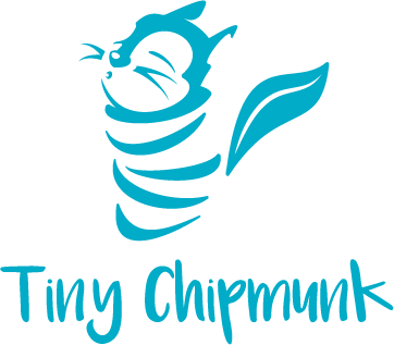 Chipmunk Logo - Building a brand | Tiny Chipmunk - the story