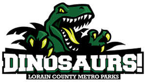 Dinosaurs Logo - Dinosaurs! at Lorain County Metro Parks