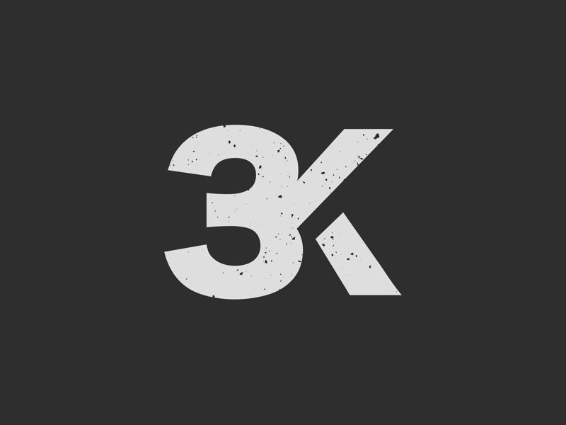 3K Logo - 3K by Stephen Doulas on Dribbble