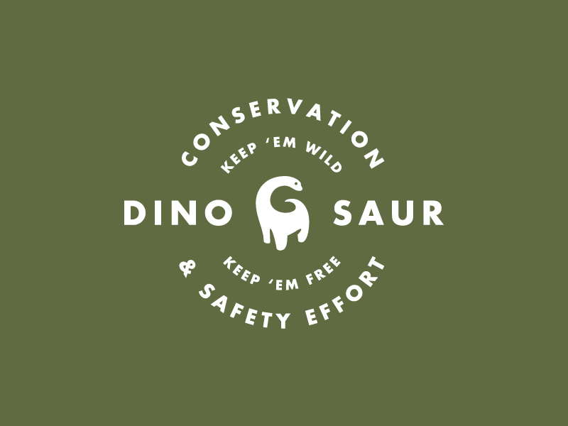 Dinosaurs Logo - Dinosaur Logo | crtv | Logo design inspiration, Logos, Logo inspiration