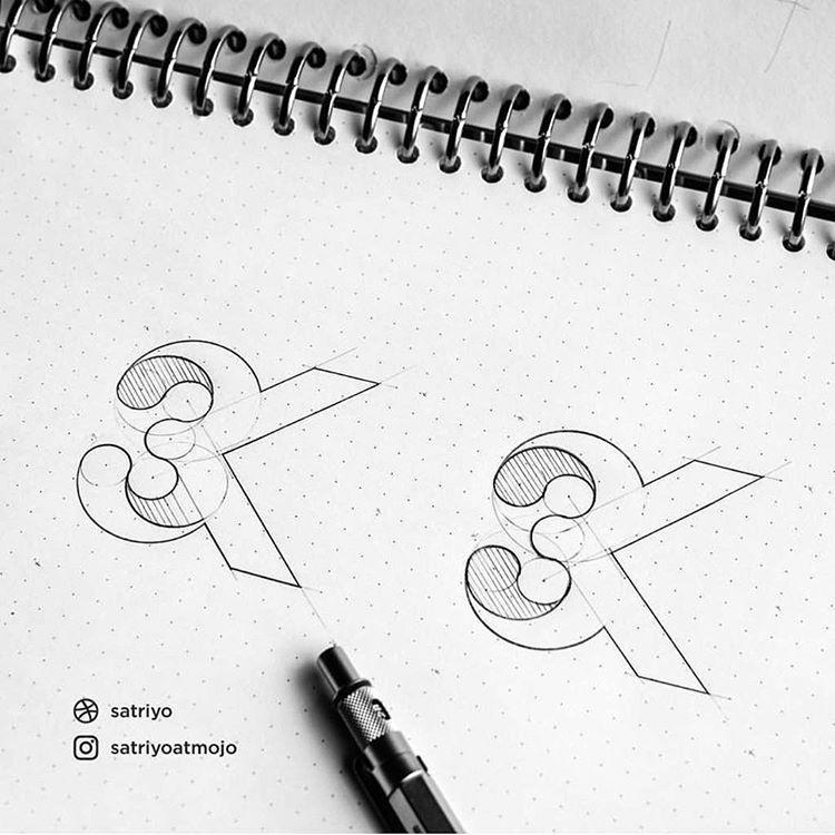 3K Logo - 3K logo sketch | Type Gang