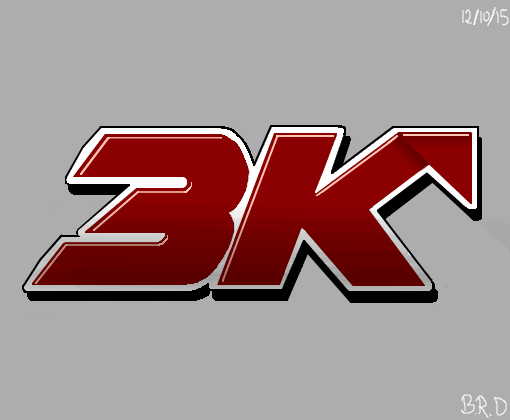 3K Logo - 3K Logo - Desenho de massivo - Gartic