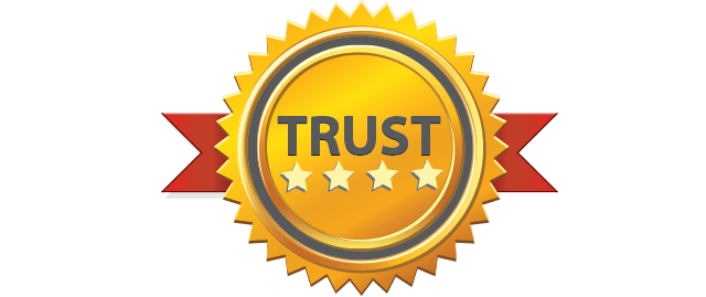 Trusted Logo - Trust Badges: Hacks and Examples For Great Conversion - Lander Blog