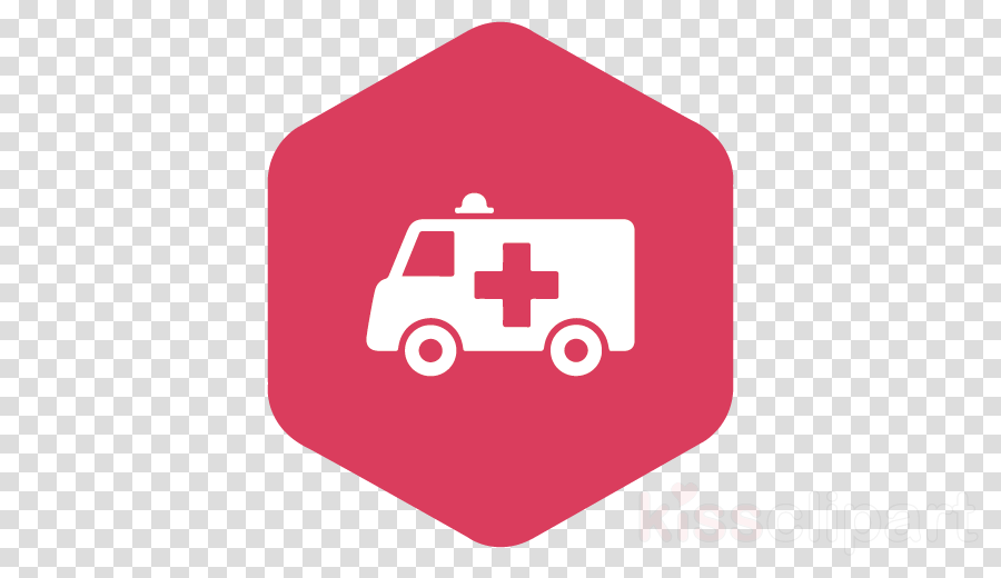 Ambulance Logo - Ambulance, Illustration, Red, transparent png image & clipart free