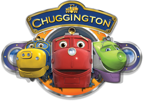 Chuggington Logo - Chuggington Logo With Trains transparent PNG - StickPNG