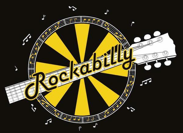 Rockabilly Logo - Men's 