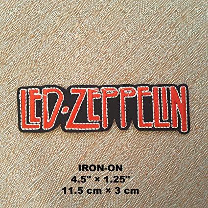 Rockabilly Logo - 4.25 x 1.25LED ZEPPELIN Heavy Metal Rockabilly Rock